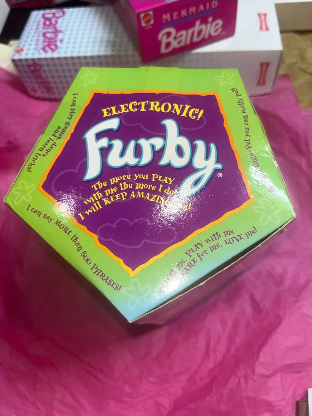 1998-1999 Spring Time Furby (Special Limited Edition, Model 70-884) NRFB
